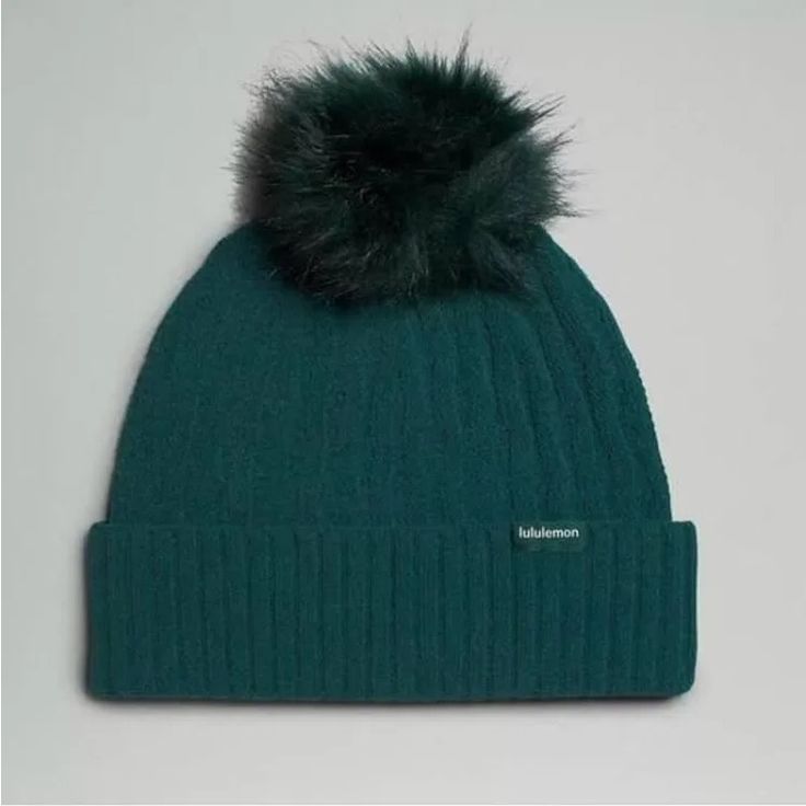 Color: Storm Teal Cozy Beanie, Winter Beanie Hat, Winter Hats Beanie, Casual Athletic, Casual Hat, Winter Beanie, Pom Beanie, Winter Hat, Beanie Hat