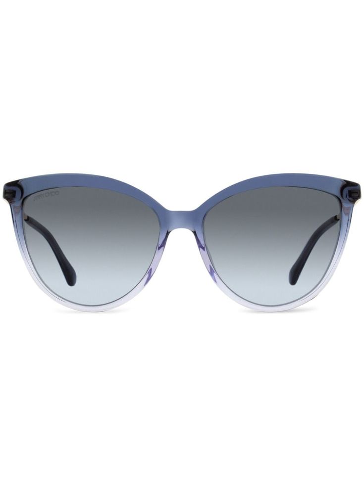 cornflower blue metal/acetate cat-eye frame glitter detailing curved tips UV protection These glasses come with a protective case. Blue Acetate Sunglasses With Gradient Lenses, Blue Gradient Lens Sunglasses In Acetate, Trendy Blue Sunglasses For Evening, Modern Blue Cat Eye Sunglasses With Gradient Lenses, Elegant Blue Sunglasses With Mirrored Lenses, Elegant Blue Sunglasses For Formal Occasions, Elegant Blue Polarized Sunglasses, Elegant Blue Tinted Sunglasses, Chic Blue Sunglasses For Formal Occasions