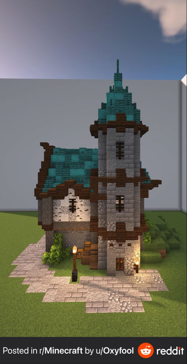 an image of a house made out of lego blocks