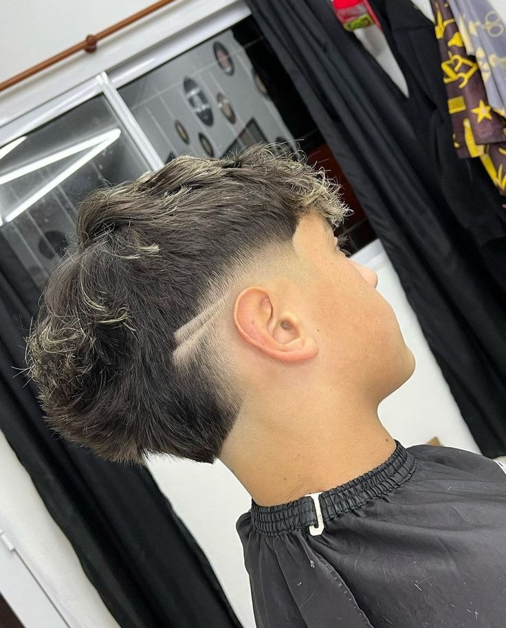 Drop Fade Mullet, Men Short Hair Fade, Taper Fade Short Hair, Fade Haircut Designs, Men Blonde Hair, Edgars Haircut, Drop Fade, Mens Haircuts Short Hair, Haircut Tip