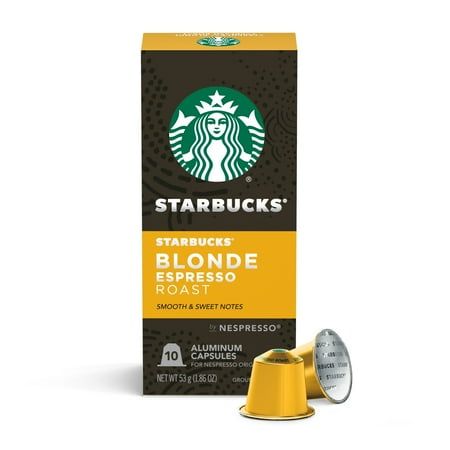 starbucks starbuck's coffee blender in front of a carton on a white background