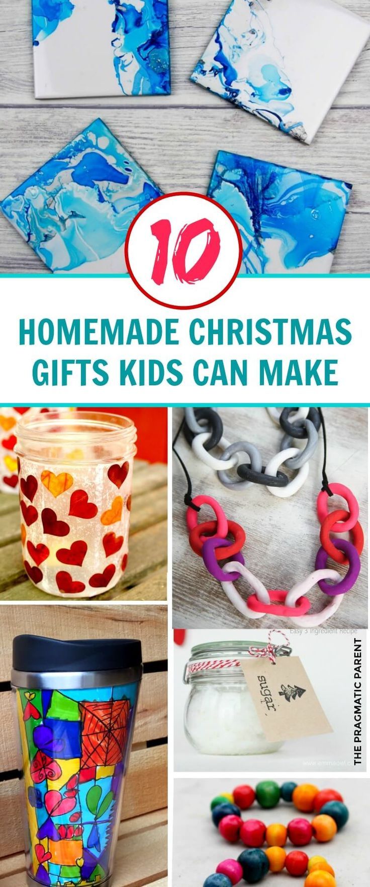 homemade christmas gifts kids can make with their own handmade crafts and crafting supplies