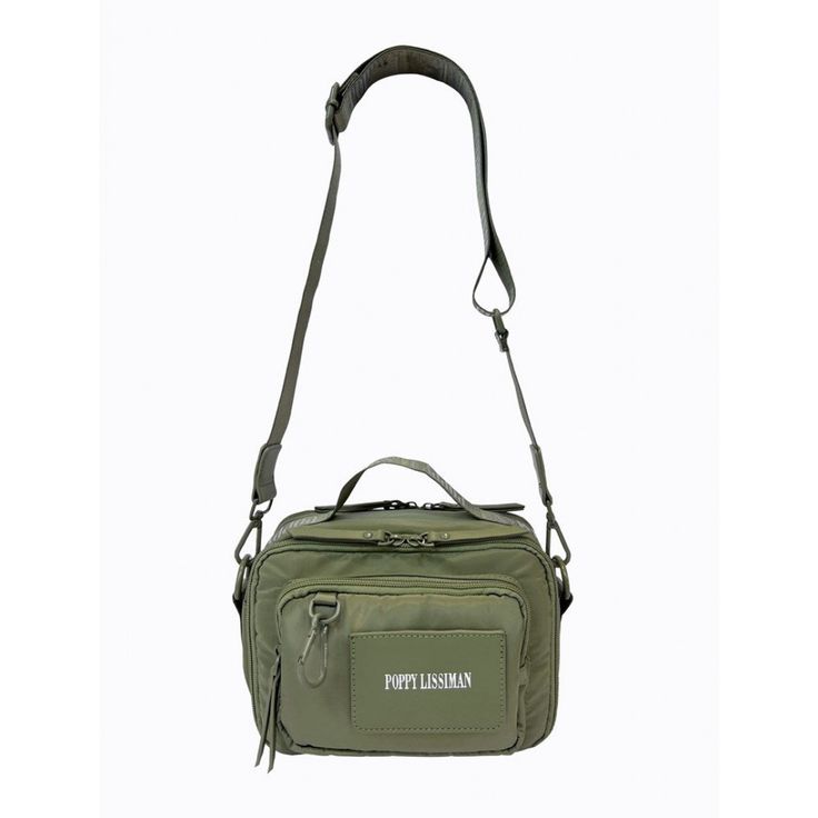 Inspired by the Japanese bento lunch box, the Bento Bag includes multiple compartments and pockets for maximum organisation. Made from high quality army green nylon with matching powder coated hardware and adjustable PL branded strap. This bag is made from recycled rPET fabric (recycled post-consumer plastics otherwise destined for landfill). Measurements:Height: 18cmWidth: 22cmHandle: 5cm drop Shoulder strap: 54cm drop Japanese Bento Lunch, Poppy Lissiman, Bento Bag, Bento Bags, Japanese Bento, Belt Jewelry, Bento Box Lunch, Bento Lunch, Cosmetic Pouch