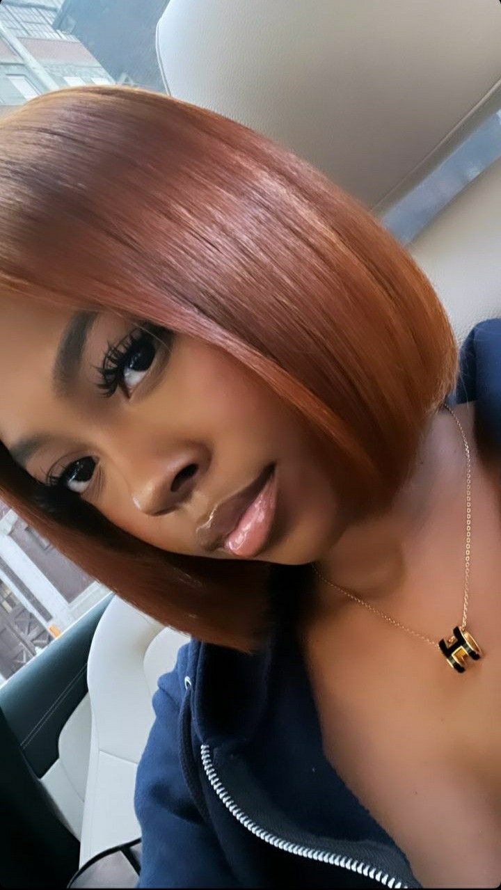 Bob Black, Honey Brown Hair, Cute Hair Colors, Dyed Hair Inspiration, Dyed Natural Hair, Hair Affair, Dope Hairstyles, Hair Laid, Hair Crush