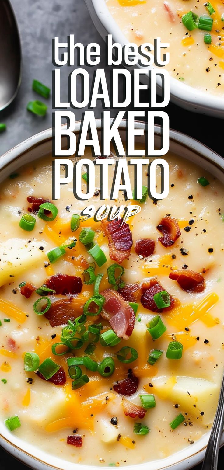 the best loaded baked potato soup recipe