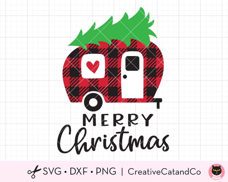 merry christmas camper with christmas tree svg-CreativeCatandCo Camping Ornaments, Christmas Camper, Camping Christmas, Homemade Business, Camper Svg, Christmas Tree Svg, Cute Cat Face, Christmas Tree Truck, Peppermint Candy Cane