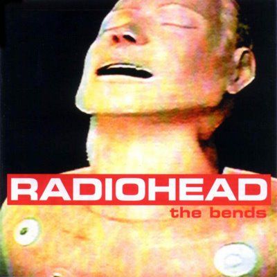 the poster for radiohead's upcoming album, the bends