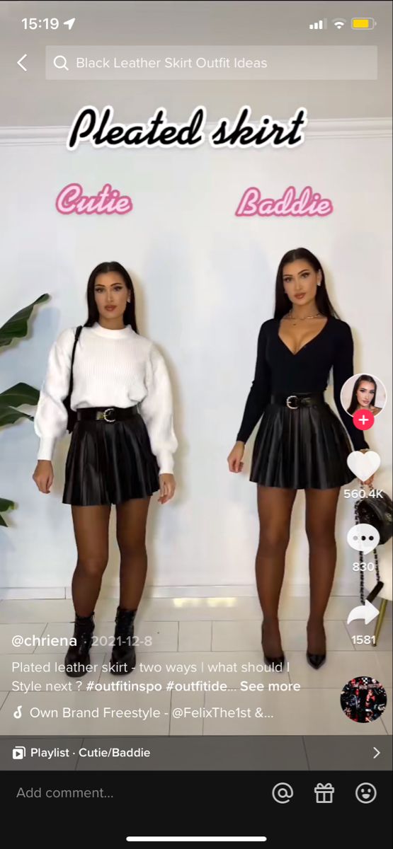 Leather Pleated Skirt Outfit Winter, Black Leather Pleated Skirt Outfit, Leather Skater Skirt Outfit, Skater Skirt Winter, Leather Pleated Skirt Outfit, Pleated Leather Skirt Outfit, Black Skater Skirt Outfit, Black Leather Pleated Skirt, Black Pleated Skirt Outfit