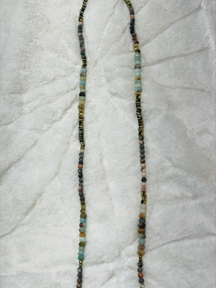 Add a pop of boho to your look with this beaded necklace. Perfect for layering or wearing on its own for a unique statement piece. Get ready to turn heads with this playful and trendy accessory! Hoop Dreams, Moms Club, Denim Flares, Trendy Accessories, Colored Denim, Wide Leg Denim, Long Sleeve Cardigan, Denim Shop, Floral Maxi Dress