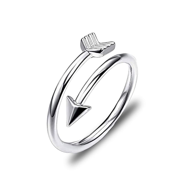 PRICES MAY VARY. Material: Made of high quality Alloy, lead free and nickel free, and it's hypo allergenic. The Cupid's Arrow ring, it represent forever love,Use it to show your love for her. A perfect accessory to your outfit or as an appropriate gift for your Daughter,Lover,Girlfriend,Fiancee,Wife,Mother,Couple,Valentine or just a Friend etc;Suitable for Valentine'sDay,holiday,ball,party,anniversary,prom,graduation,birthday or any special occasions;Click on our Storefront for more stylish and Cupid Ring, Just A Friend, Arrow Jewelry, Prom Birthday, Classic Love, Arrow Ring, Ball Party, Love For Her, Cupids Arrow