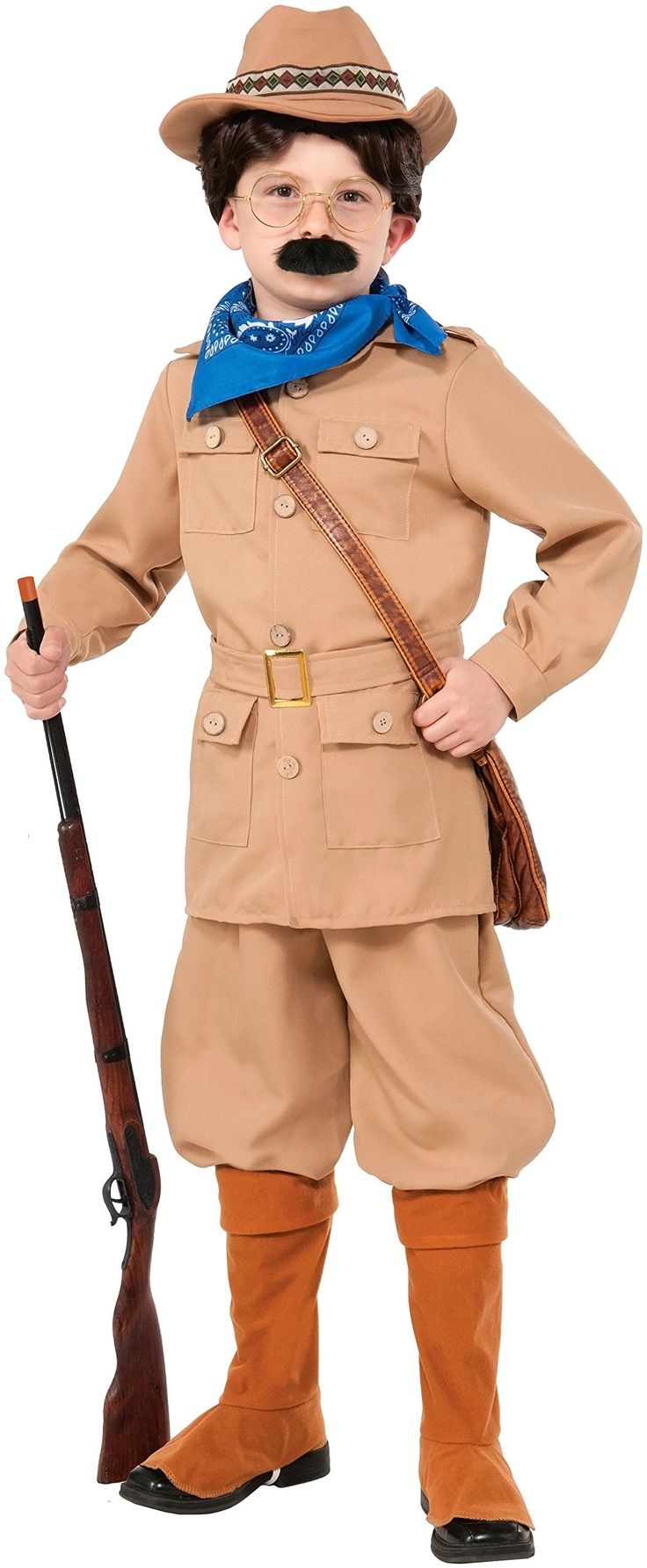 Boys Theodore Roosevelt Costume - HalloweenCostumes4U.com - Kids Costumes Birthday Outfit For Teens, Mardi Gras Outfits, Outfit Essentials, Teddy Roosevelt, Costume For Kids, Khaki Shirt, Teen Shopping, Costumes For Teens, Dress Birthday