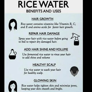 Rice Water Benefits, Rice Water For Hair, Help Hair Grow, Water Benefits, Low Porosity Hair Products, Hair Porosity, Rice Water, Fast Hairstyles, Hair Rinse