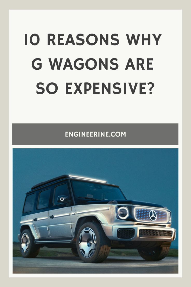 10 Reasons Why G Wagons Are So Expensive? Mercedes Wagon, Generation G, Car Life Hacks, Car Life, Wagon Cars, Mercedes G Wagon, Off Road Vehicle, Benz G, Road Vehicle