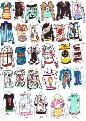 an image of children's clothes on display