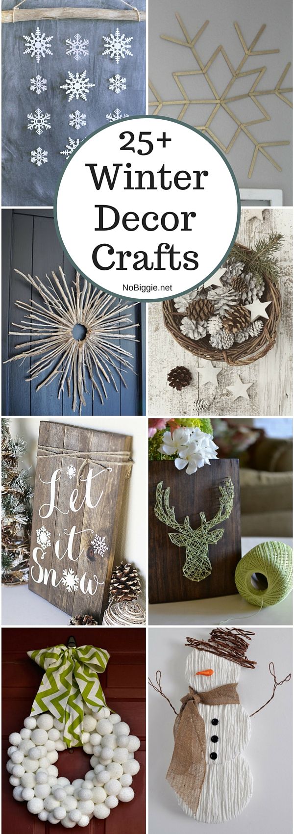 the top five winter decor crafts