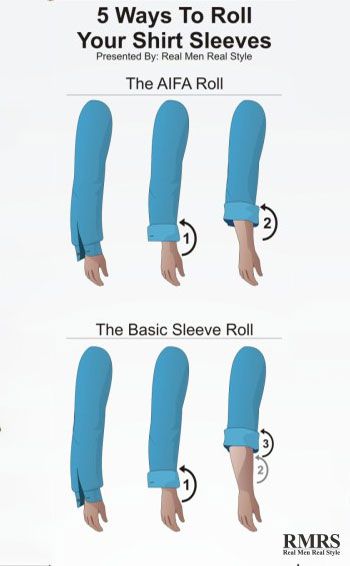 Folding Sleeves Shirt, Roll Up Shirt Sleeves, Rolling Up Sleeves, Sleeve Folds, Real Men Real Style, How To Roll, Roll Sleeves, Pants Outfit Men, Formal Men Outfit