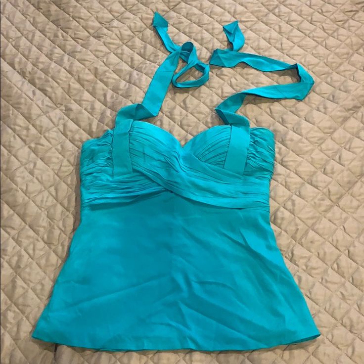 Brand New With Tags Fully Lined Padded Cups So No Bra Needed One Strap Just Needs To Be Sewn Back On. Guess I Could’ve Done It Myself But It’s Super Simple Dry Clean Only Tropical 2000s, Wishlist Shoes, Swag Fits, Sage Sweater, 2000s Outfit, Personal Things, Chiffon Tank Tops, 2000s Clothes, Girls Stuff