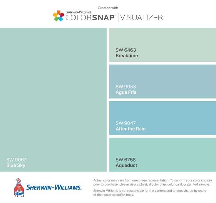 the color scheme for colorsnap visualizer