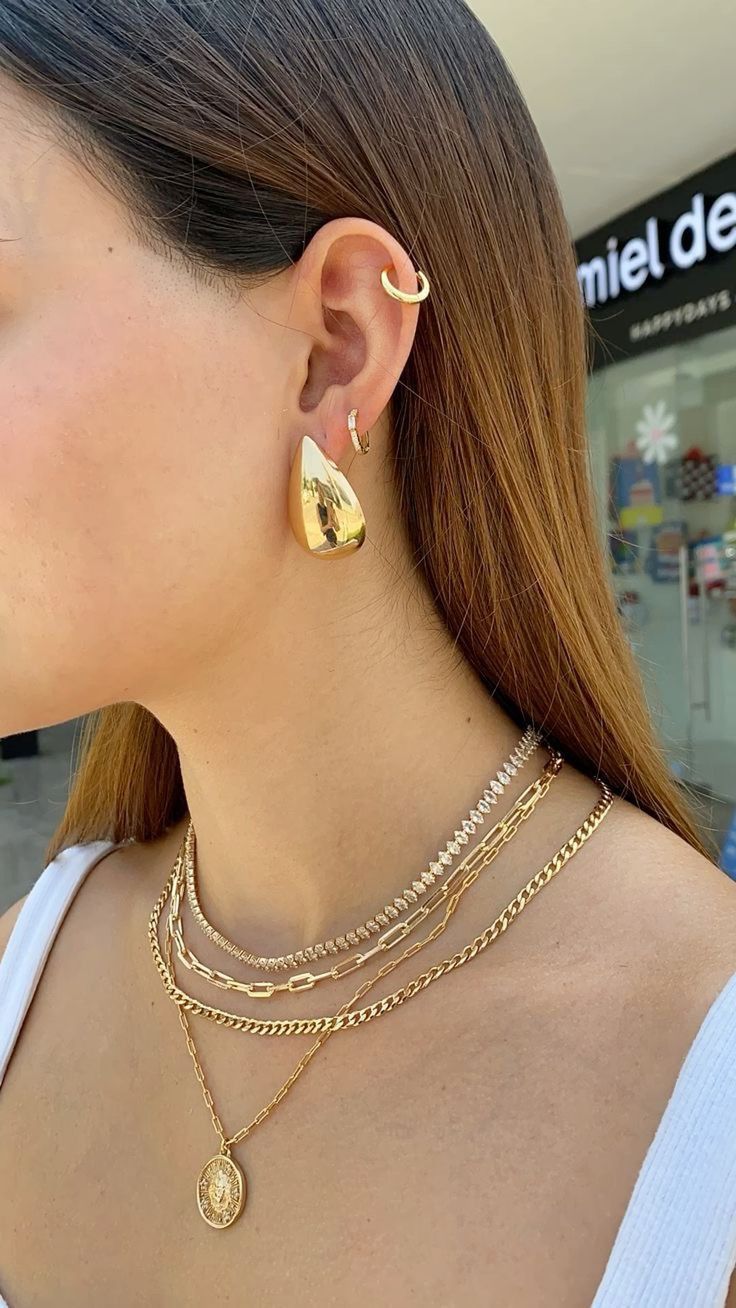 get golden hoops earrings on this link below: https://www.amazon.com/Apsvo-Earrings-Teardrop-Lightweight-Hypoallergenic/dp/B0BWXTBK53?qid=1704523770&s=fashion-womens-intl-ship&sr=1-6&th=1&linkCode=sl1&tag=sharon17-20&linkId=4a25f5eef8b3a367ab985ded8cf716f7&language=en_US&ref_=as_li_ss_tl Gold Necklaces, Gold Jewelry, Necklaces, Gold