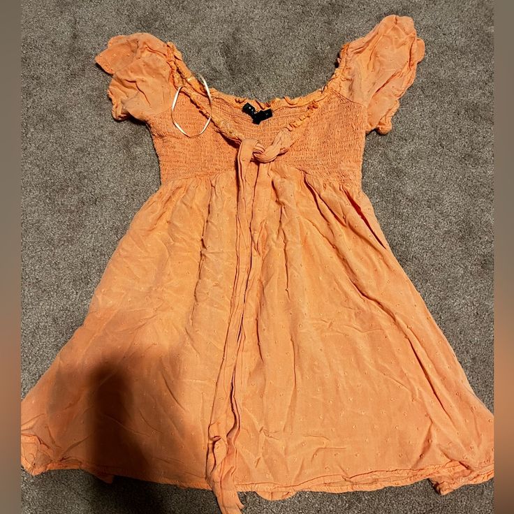 Peach/Orange Color Never Worn- Purchased From Southern Alternative $48 Size Small Light Orange Dress, Peach Orange Color, Peach Orange, 15 Dresses, Light Orange, Orange Dress, Colorful Dresses, Womens Sizes, Women Accessories