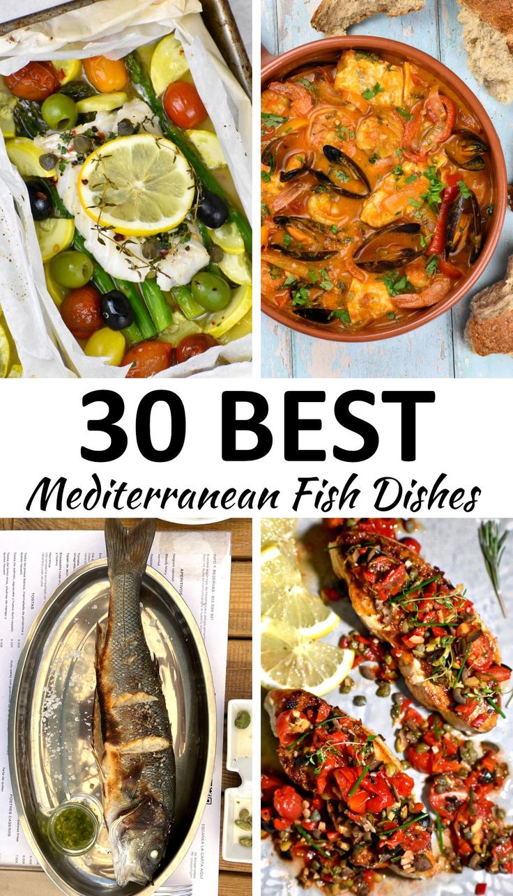 the top 30 best mediterranean fish dishes