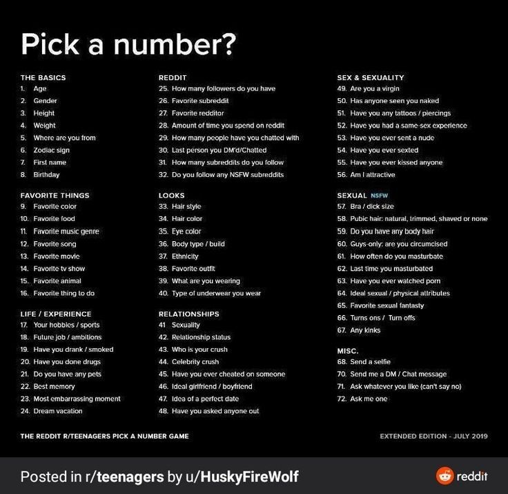 a black and white poster with the words pick a number