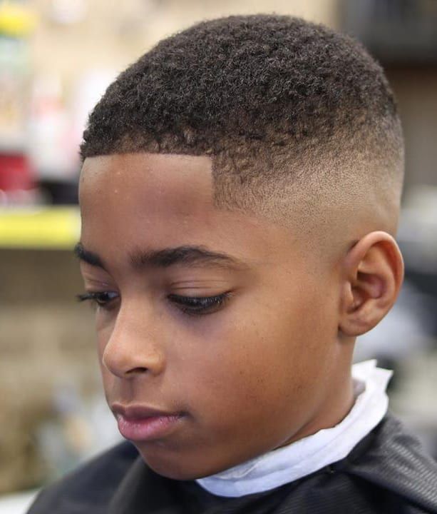 14 Eye-Catching Haircuts for Black Boys ... Black Boys Haircuts Kids, African American Boy Haircuts, Black Kids Haircuts, Haircuts For Black Boys, Boys Hairstyle, Black Boy Hairstyles, Boys Fade Haircut, Attractive Hairstyles