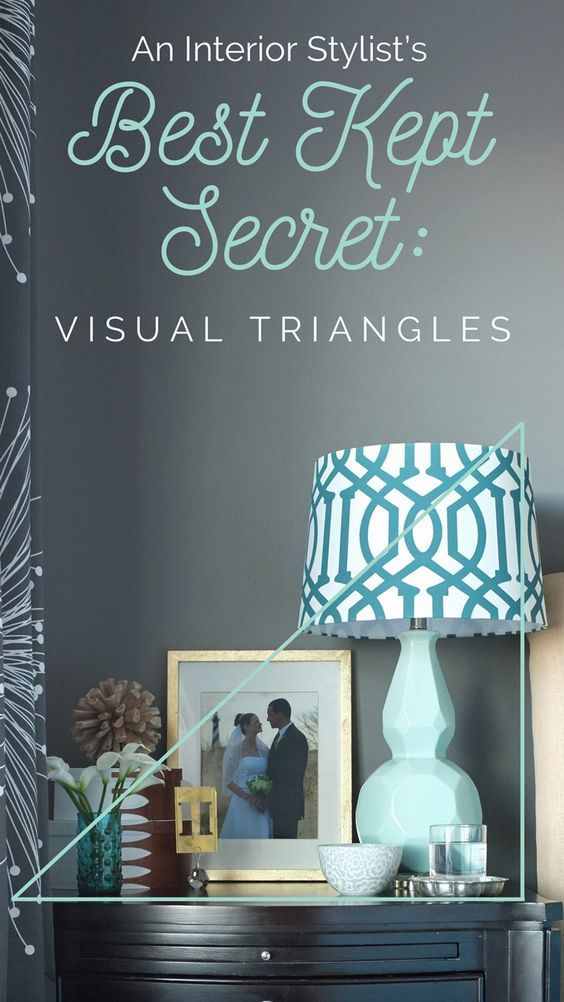 an interior stylist's best kept secret visual triangles