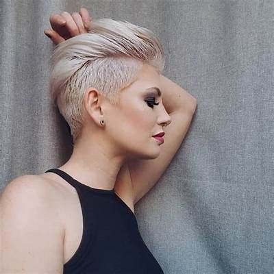 Pin by Catherine Paskell on pixie hair | Grey hair and glasses, Pixie ... Cute Pixie Haircuts, Trendy We Fryzurach, Edgy Pixie Haircuts, Edgy Pixie Cuts, Edgy Pixie, Edgy Haircuts, Cool Short Hairstyles, Edgy Hair, Short Pixie Haircuts