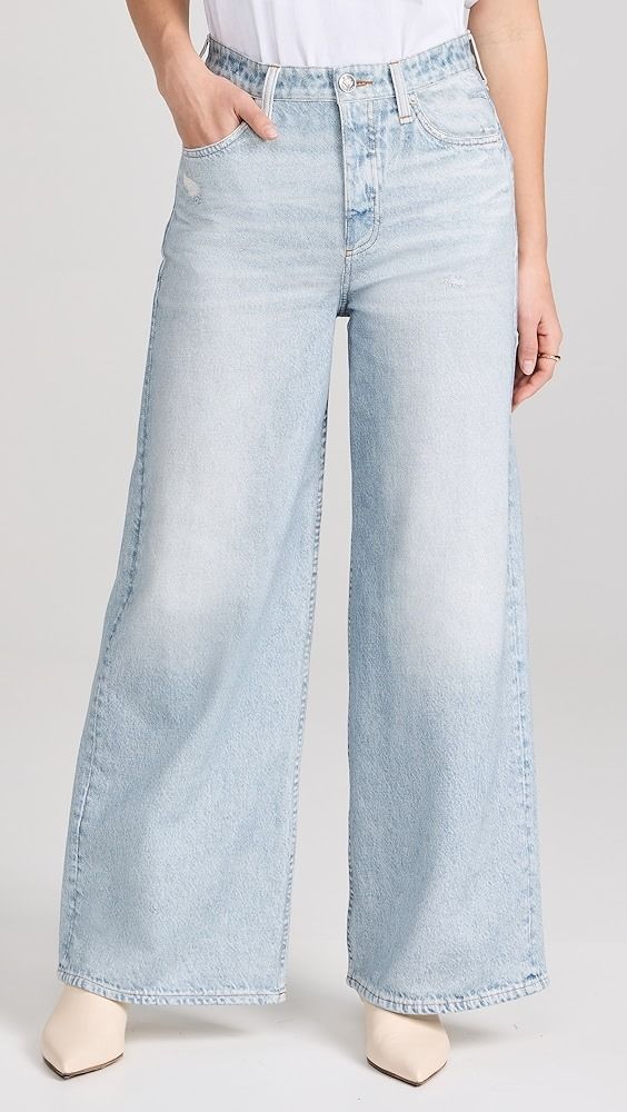 rag & bone Miramar Sophie Crop Pants | Shopbop Relaxed Fit Flare Jeans With Pockets, Relaxed Fit Flare Jeans For Elevated Casual, Everyday Fall Bottoms With Zip Fly, Fall Cropped Leg Jeans For Elevated Casual, Fall Elevated Casual Cropped Leg Jeans, Elevated Casual Cropped Leg Jeans For Fall, Versatile Light Wash Cropped Leg Bottoms, Versatile Light Wash Cropped Bottoms, Light Wash Cropped Bottoms