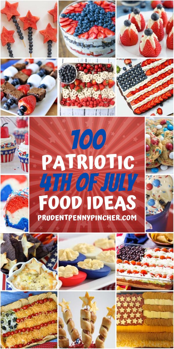 patriotic fourth of july food ideas