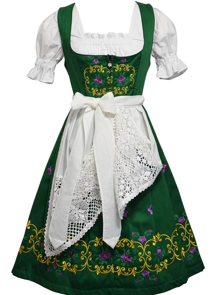 PRICES MAY VARY. A Must-Have for Oktoberfest - Whether you're celebrating in Munich or staying stateside, our dirndl is sure to bring authentic Bavarian style to your party. Rich with color and traditional embellishments, this dirndl is perfect for enjoying a stein or two with the rhythmic beat of oompah music washing over you. Rooted in Tradition - Are you tired of the lower quality beer garden costumes for women? Splurge for a dirndl rooted in tradition and quality. Our 3-piece set comes with Dress Dirndl, German Dirndl Dress, German Party, Dirndl Dress Oktoberfest, Apron Top, German Dress Dirndl, Ceremonial Clothing, Oktoberfest Dress, Oktoberfest Costume