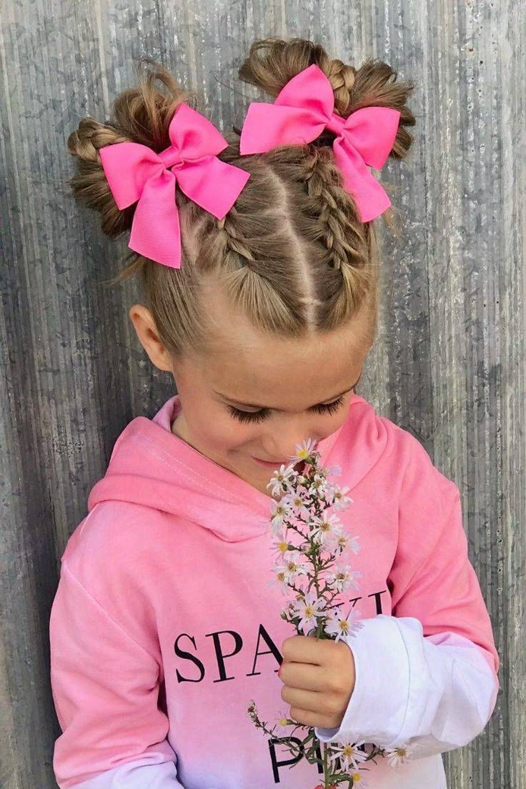 Girls Hairdos, Easy Little Girl Hairstyles, Girl Hair Dos, Toddler Hairstyles Girl, Trendy Hair, Toddler Hair, Hair Dos