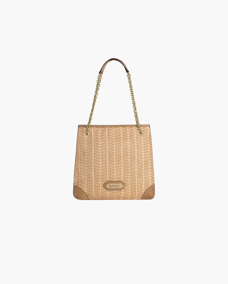 Antibes is a women’s designer bag for sale online, inspired by the timeless chic of the French Riviera’s grand resort style. Slender, mid-size shoulder pouch of raffia straw, punctuated with leather, has a zip top closure, double chain handle and a roomy outer pocket on the reverse side. If you are looking for a women’s stylish and practical everyday bag for sale online, look no further; this bag compliments an upscale wardrobe, carries more than you would imagine and is lightweight and durable. Elegant Woven Straw Tote Bag, Luxury Straw Shoulder Bag In Rectangular Shape, Luxury Rectangular Straw Shoulder Bag, Elegant Natural Straw Bag For Shopping, Elegant Natural Straw Shopping Bag, Elegant Leather Straw Bag With Detachable Strap, Elegant Leather Straw Shopping Bag, Elegant Everyday Leather Straw Bag, Straw Intrecciato Weave Shoulder Bag