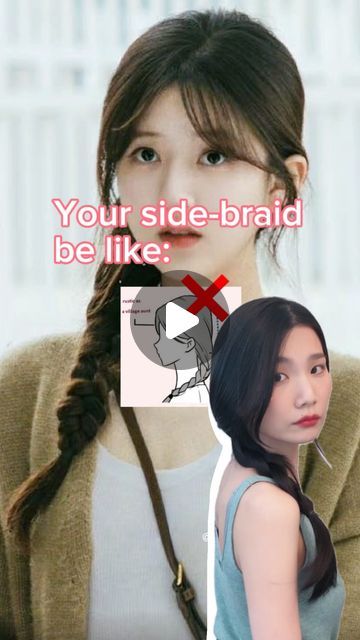 1M likes, 591 comments - hithisisdaisy on May 6, 2024‎: "Quick tips for making side-braid last longer‎٩(⸝⸝ᵕᴗᵕ⸝⸝)و*̣̩⋆̩* Save and share if you find this type of reel helpful.💕 . . pics: Pinterest #hair #hairstyles #braidstyles #hairtutorial #explore". ‎ Country Club Hairstyles Spirit Week, Two Side Hairstyles Girl, How To Make A Side Braid, Homecoming Straight Hairstyles, Cute Quick Hairstyles Braids, One Sided Braid Hairstyle, How To Do A Side Braid, One Side Braid Hairstyle, 1 Braid Hairstyles