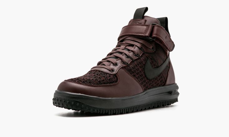 Lunar Force 1 Flyknit Workboot 855984 600 Nike Lunar Force, Nike Lunar, Stadium Goods, High Level, Sneaker Head, Hiking Boots, Combat Boots, Air Jordans, Force