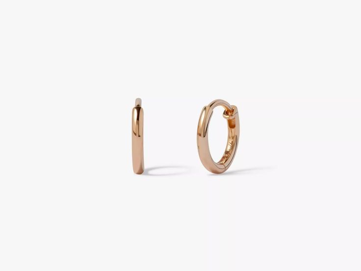 Small Hoop Earrings Formal Small Hoop Earrings Tarnish Resistant, Classic Rose Gold Huggie Hoop Earrings, Timeless Huggie Hoop Earrings As Gift, Timeless Huggie Hoop Earrings For Gifts, Classic Small Hoop Rose Gold Huggie Earrings, 14k Gold Small Hoop Huggie Earrings For Formal Occasions, Classic Rose Gold Small Hoop Huggie Earrings, Formal 14k Gold Small Hoop Huggie Earrings, Timeless Rose Gold Hoop Earrings For Formal Occasions