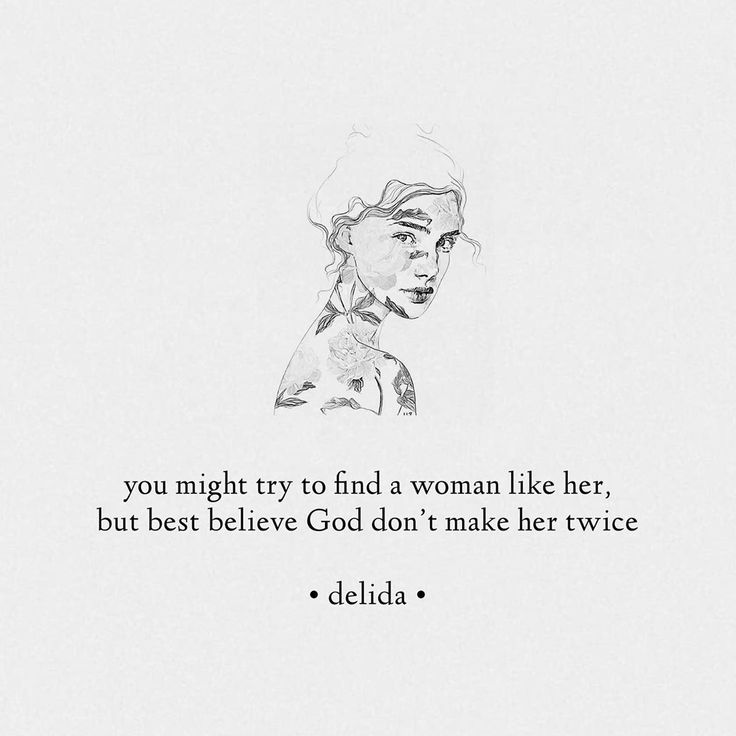 a drawing of a woman's face with the words, you might try to find a