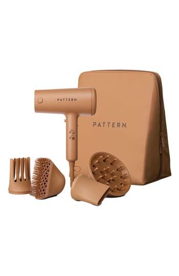 What it is: A starter kit that includes a high-performance curl-conscious blow dryer with four attachments—plus a storage bag—to help shape, stretch, smooth and define hair. Who it's for: Ideal for curly, coily and tight-textured hair types.What it does: A high-performing Blow Dryer designed for curly, coily and tight-textured hair. This hot tool includes a powerful AC motor to reduce dry time, and an ion generator to smooth the cuticle. The kit includes a luxurious storage bag designed with six Pattern Blow Dryer, Hair Dryer With Diffuser, Non Damedging Blow Dryer, Blow Dryer Diffuser, Bedt Blowout Tools, Wide Tooth Comb, Hot Tools, Blow Dryer, Fun Shots