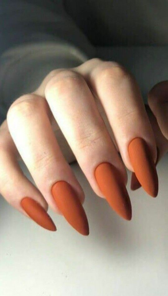 New Year Nails, Summer Nail Ideas, Edgy Nails, Ring In The New Year, Almond Acrylic Nails, Soft Nails, Nails 2024, Hot Nails, Orange Nails