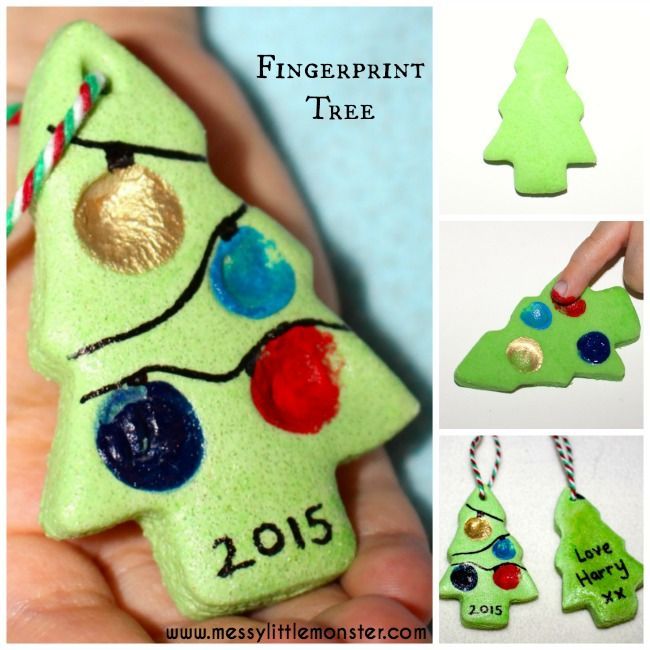 a christmas tree ornament is featured on the facebook page for an article about how to make it