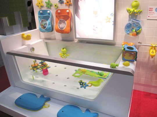 a display case filled with lots of toys