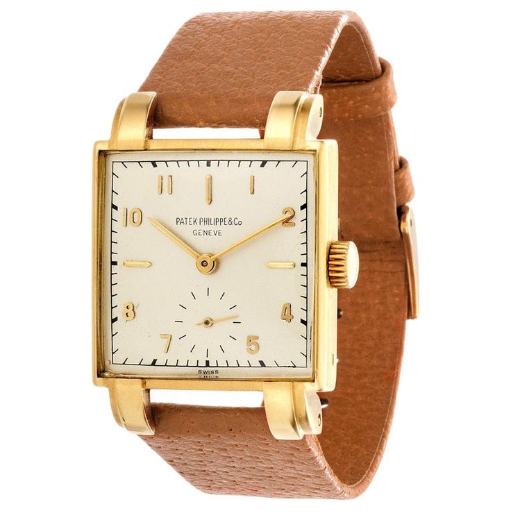 Patek Philippe Women, Looks Date, Patek Philippe Calatrava, Patek Philippe Watches, Square Watch, Patek Philippe, Watch Brands, Vintage Watches, Gold Watch