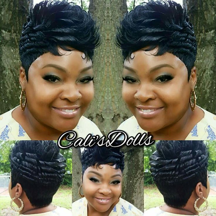 Hard curls 27 Piece Quick Weave Hairstyles, Short 27 Piece Hairstyles, Short Quick Weave Hairstyles, 27 Piece Hairstyles, Short Quick Weave, Short Weave Hairstyles, African American Hair, 27 Piece, Black Hair Short Cuts