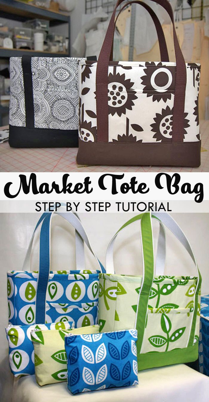 Tote Bag Sewing Tutorial Zippered Tote Bag Pattern, Large Tote Bag Pattern, Quilted Tote Bags Patterns, Sew Tote Bag Pattern, Tote Bag Sewing Tutorial, Tote Bag Sewing, Bag Sewing Tutorial, Tote Bag Pattern Free, Tote Bag With Pockets