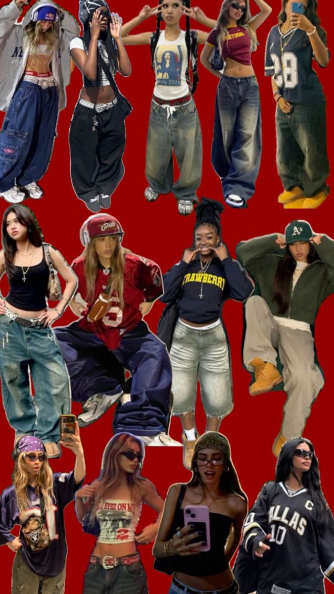 90s Street Style, Baggy Outfit Ideas, Street Style Outfits Casual, Cool Outfit Ideas, Cool Outfit, Outfit Inspo Casual, Trendy Outfits For Teens, Streetwear Aesthetic, 2000s Fashion Outfits