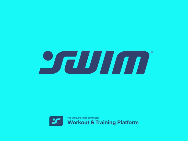 the logo for swim workout and training platform