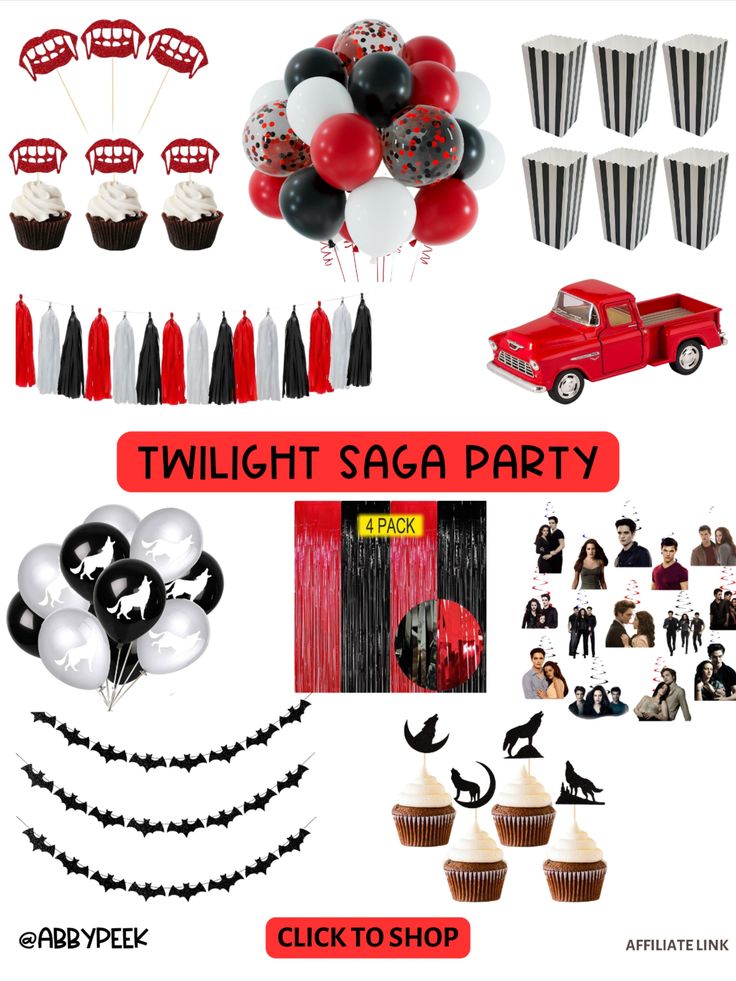 I don't know about you, but I am LOVING the Twilight resurgence that is happening! Here is everything you need to throw a Twilight Saga movie watch party. Twilight Themed Party Birthdays, Twighlight Bachelorette Party, Twilight Saga Party, Twilight Movie Party, Twilight Themed Party Decorations, Twilight Watch Party, Twilight Marathon, Twilight Party Games, Twilight Aesthetic Party