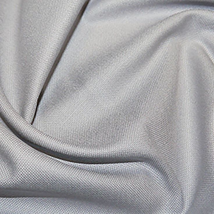 a close up view of a white fabric