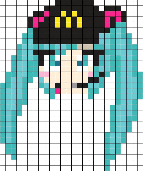 a cross stitch pattern with a girl wearing a pirate hat